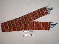 藏品(夾織男彩腰帶)的圖片